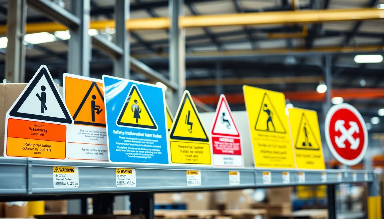 Letreros de Advertencia Colores